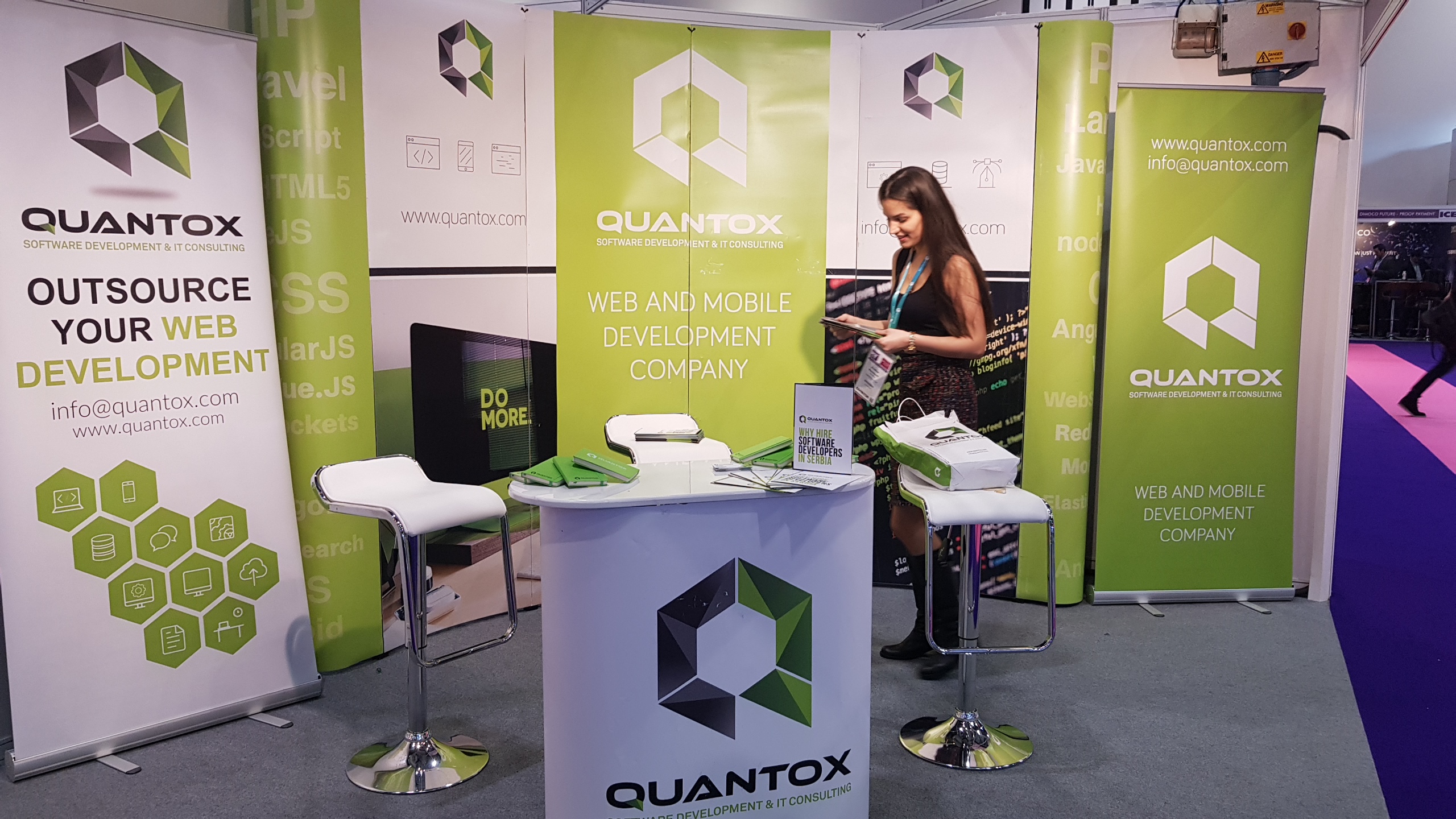 Quantox booth