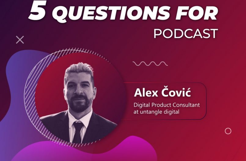 5 questions for... Alex Covic
