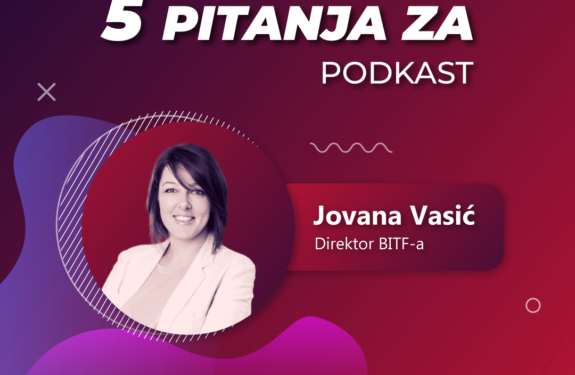 5 pitanja za... Jovanu Vasić