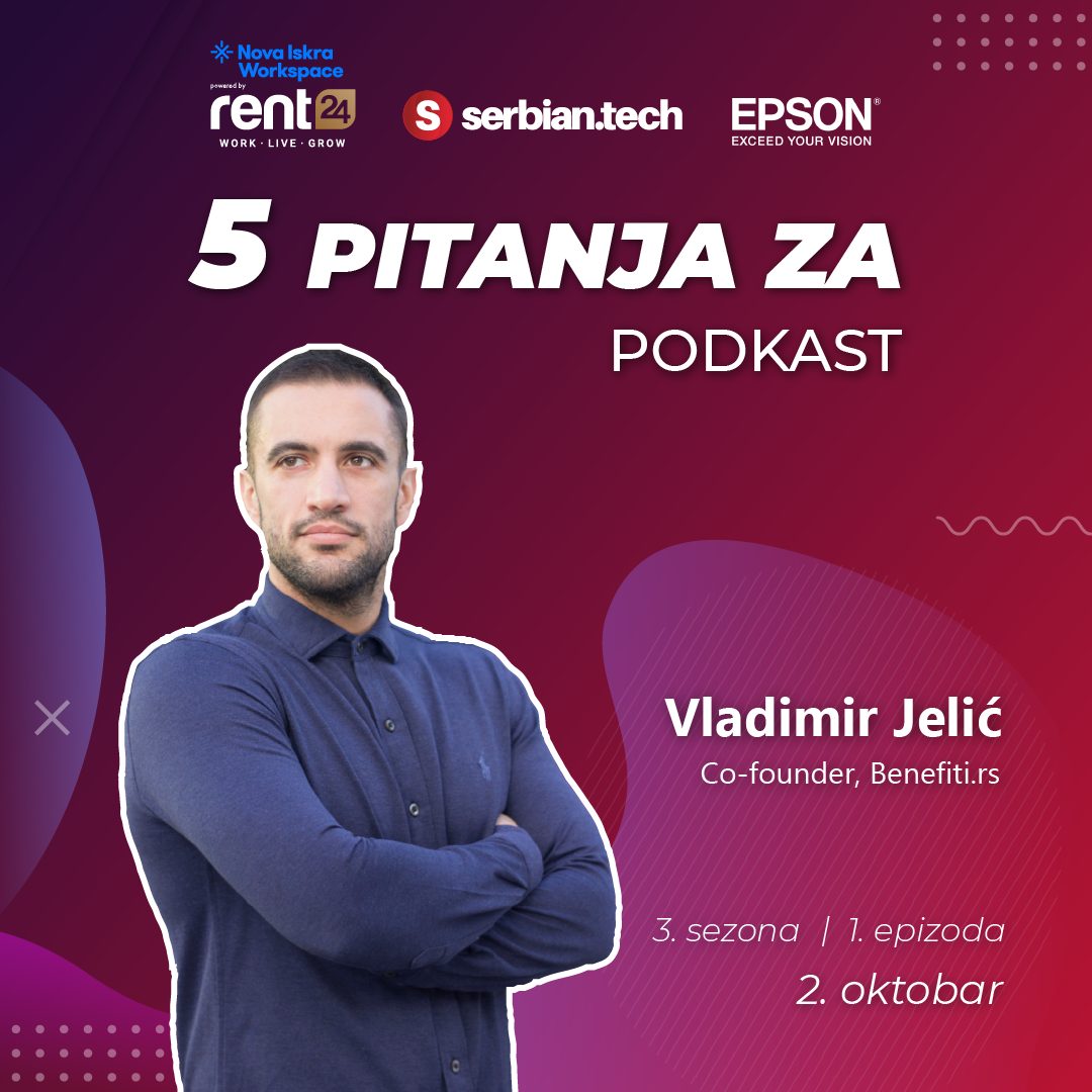 Vladimir Jelic na podcastu "5 pitanja za..."