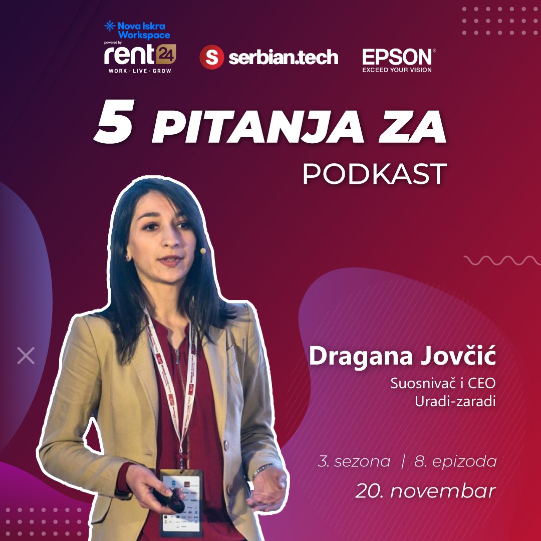 Dragana Jovčić na "5 pitanja za..."