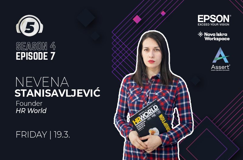 Nevena Stanisavljevic on podcast "5 questions for..."